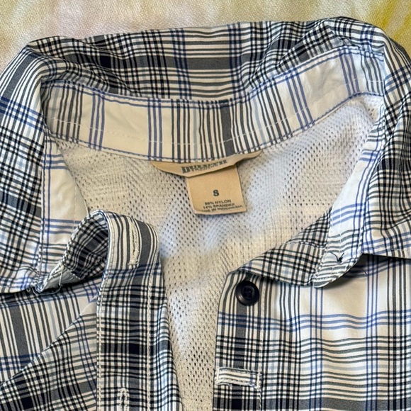 Duluth Trading Co Armachillo Women’s Long Sleeve Button Down Blue Plaid Size S - Picture 6 of 6